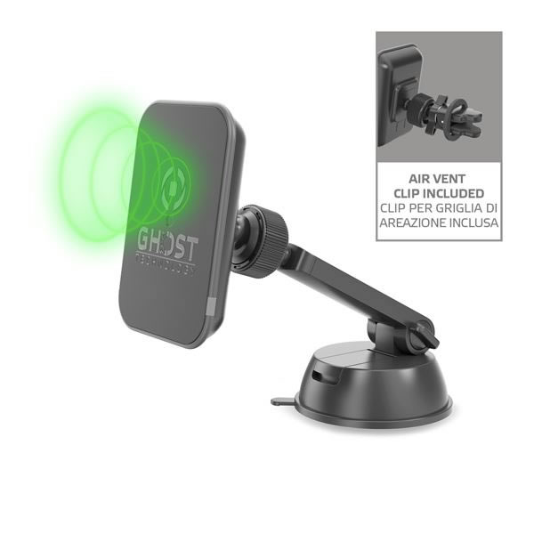 Celly Wireless Charger Magnetic Car Holder